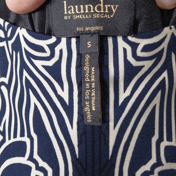 Laundry by Shelli Segal Women’s Dress Indie Statement Print Resortwear Small - Picture 10 of 13